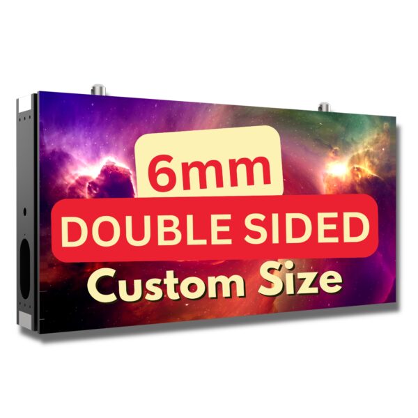 6mm DOUBLE SIDED CUSTOM SIZE