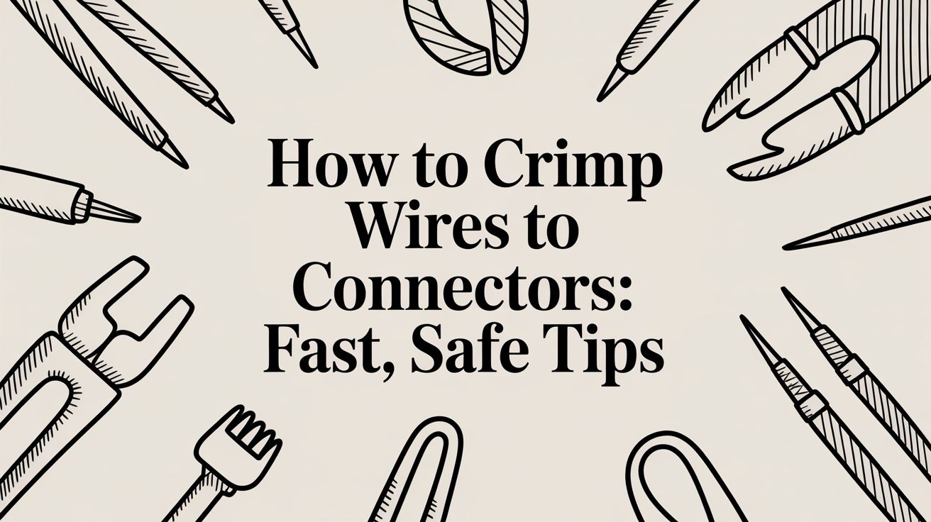 Blog 41 how to crimp wires to connectors crimping tools