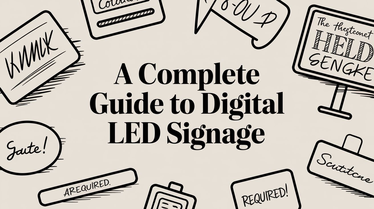 Blog 42 digital led signage guide illustration