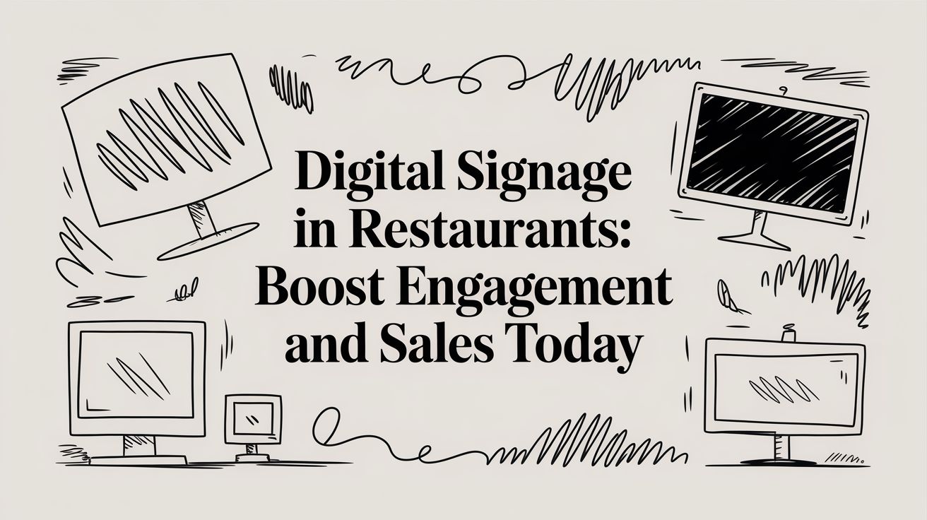 Blog 39 digital signage in restaurants digital screens