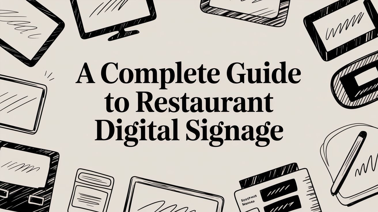 Blog 41 restaurant digital signage digital devices