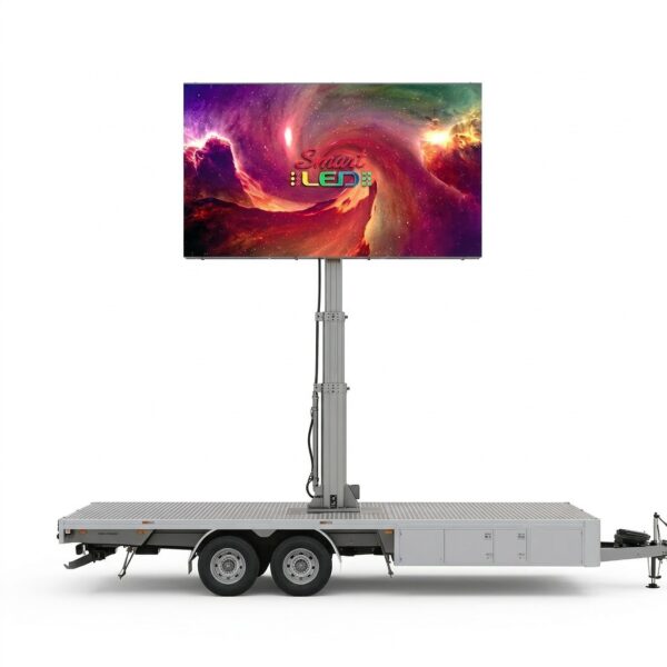 LED trailer pole